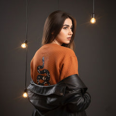 Snake Print Sweatshirt