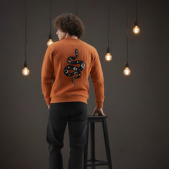 Snake Print Sweatshirt